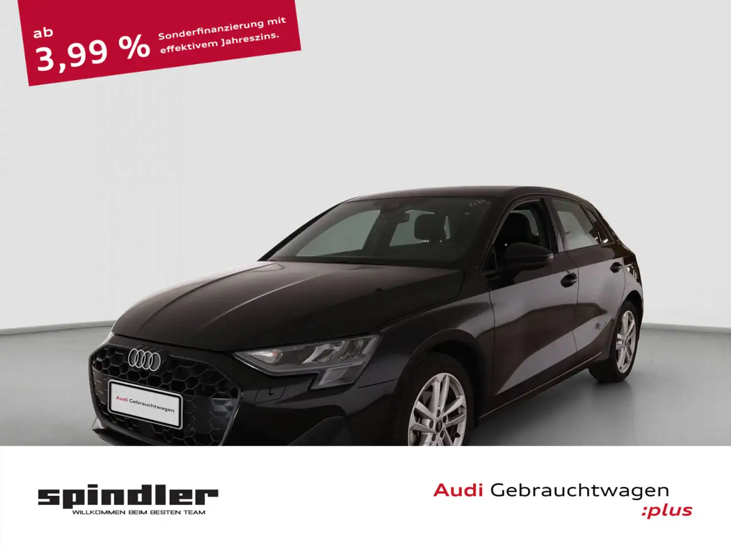Audi A3 advanced 30TDI/ Navi, ParkAssi, AHK Schwarz - 1