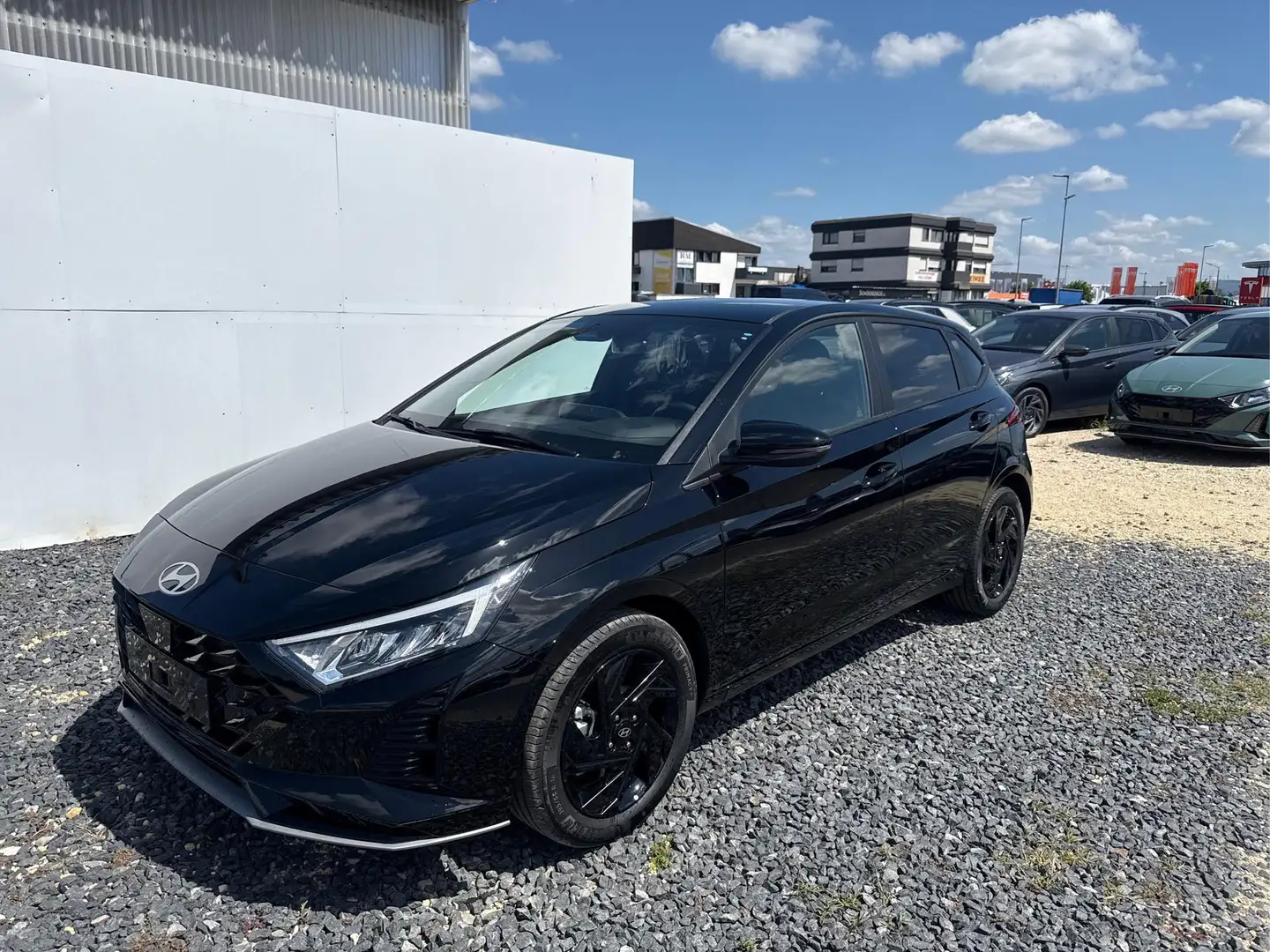Hyundai i20 STYLE DCT BLACK PACK SHZ NAVI RFK ALU 1.0 T-GDI... Schwarz - 1