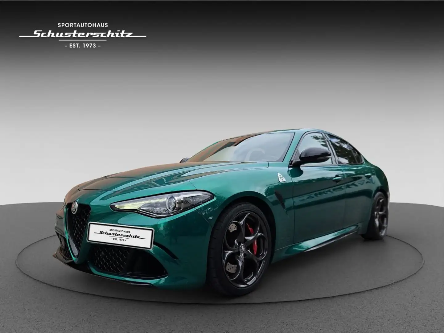 Alfa Romeo Giulia GIULIA 510PS QUADRIFOGLIO 1. HAND DEUTSCH VERDE Grün - 1