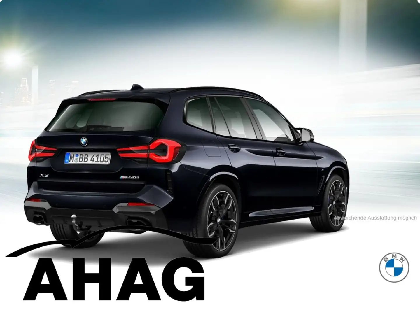 BMW X3 M40i Pano ACC Winter AHK HUD 21" 360° Laser Schwarz - 2