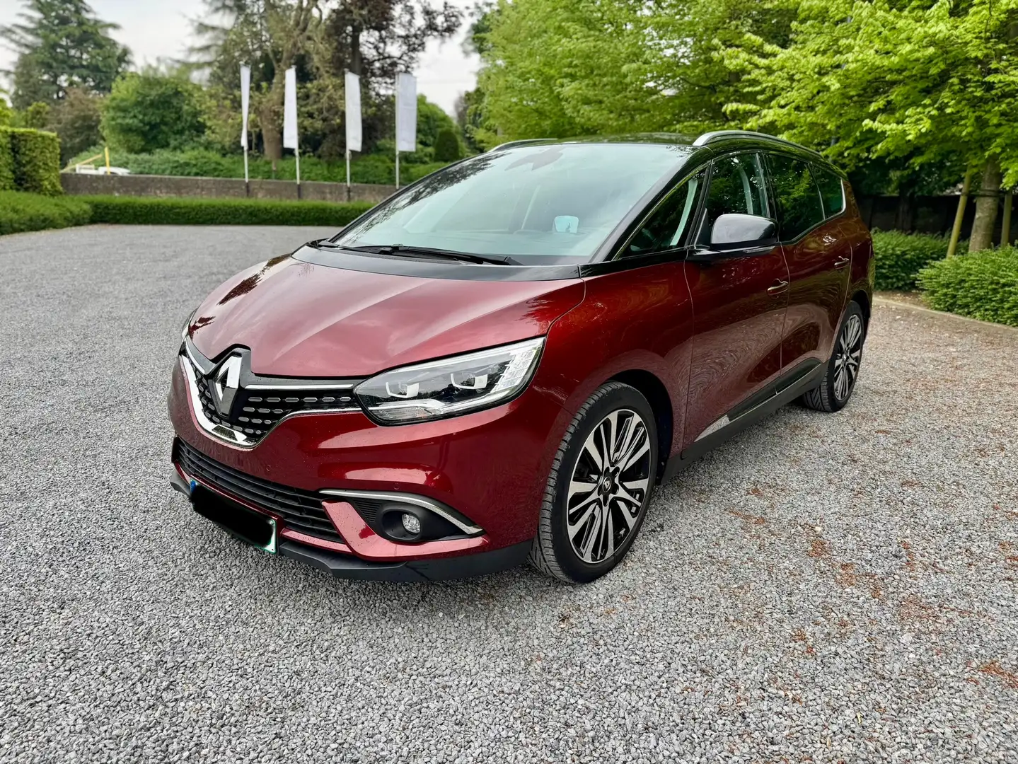 Renault Grand Scenic 1.33TCe INITIALE PARIS 163pk 7pl HUD BTW Camera Červená - 1