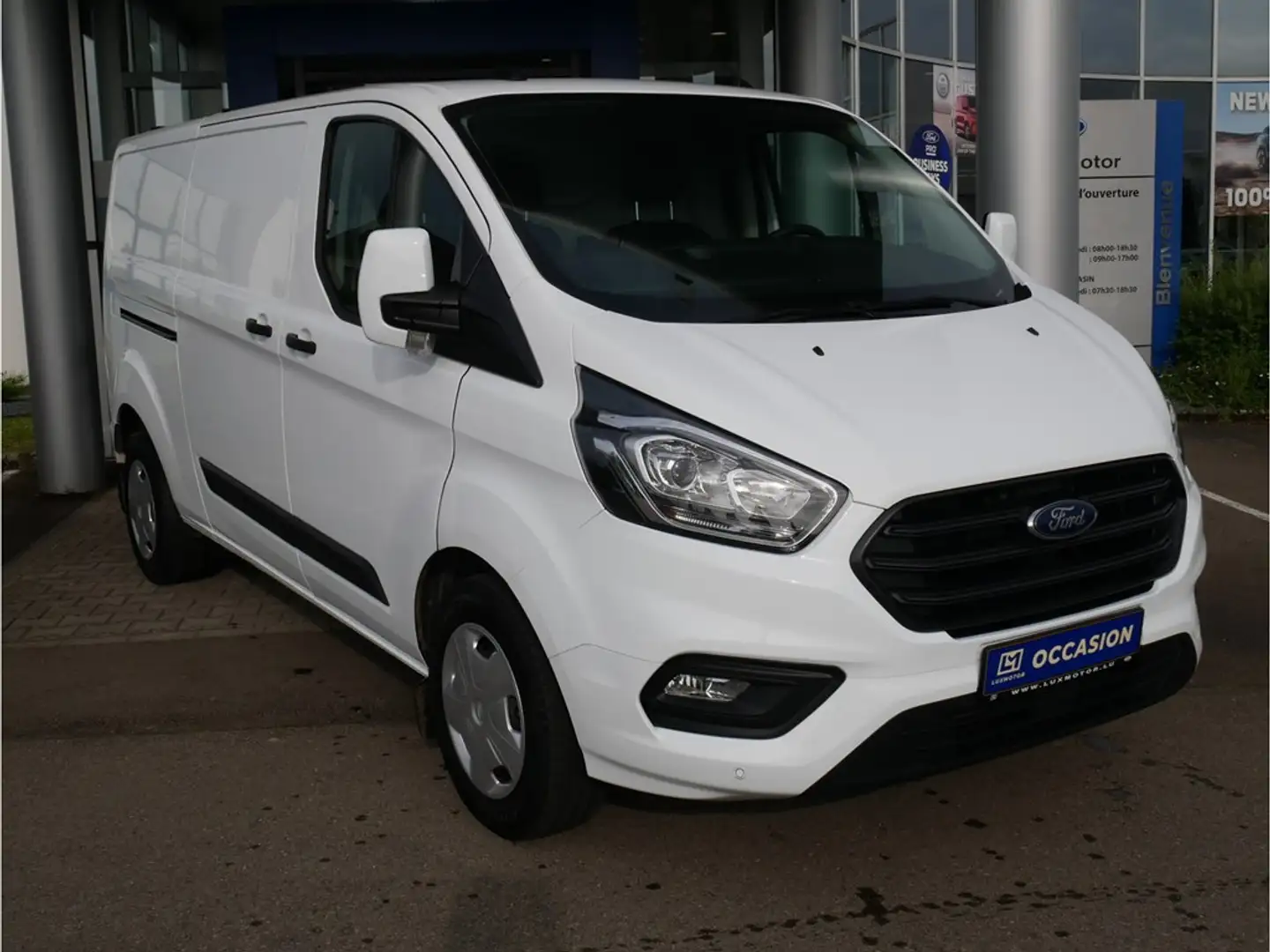 Ford Transit Custom 340L Fourgon Tole L2/H1 Trend M6 2.0 TD 130 ch N1 Blanc - 1