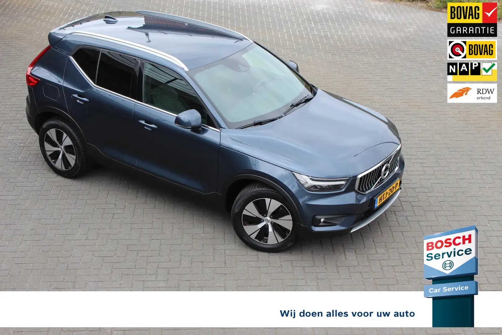 Volvo XC40 1.5 T4 Recharge Inscription Expression Stoel+stuur Blauw - 1