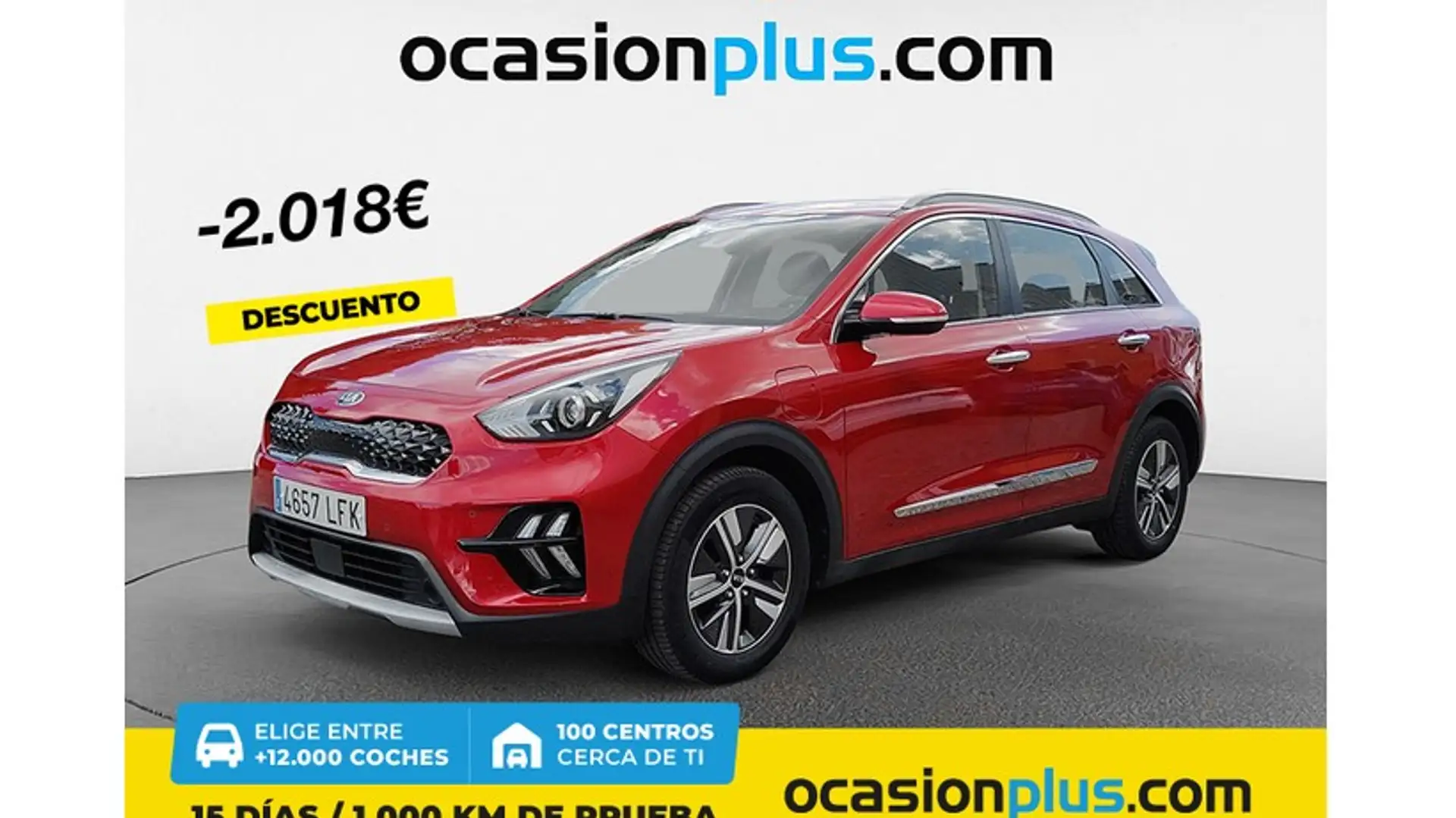 Kia Niro 1.6 PHEV Drive Rojo - 1