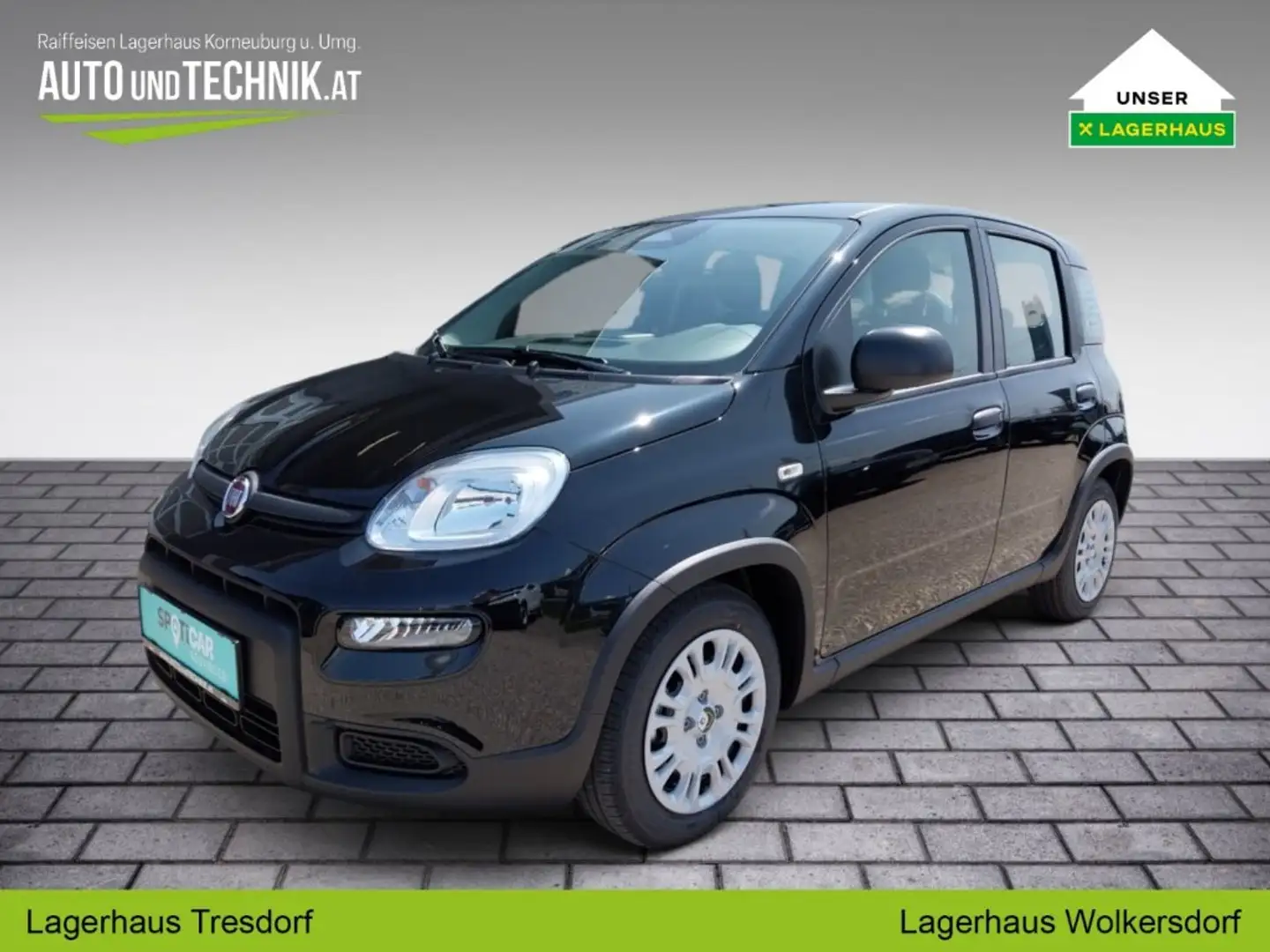 Fiat Panda PT70 Schwarz - 1