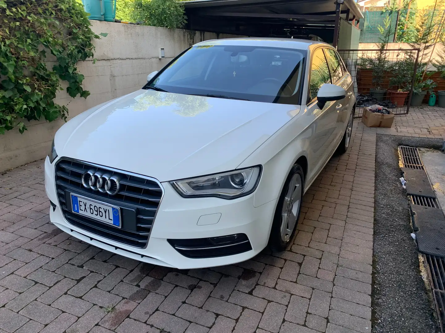 Audi A3 A3 III 2013 Sportback 2.0tdi 150cv s-tronic E6 Bianco - 1