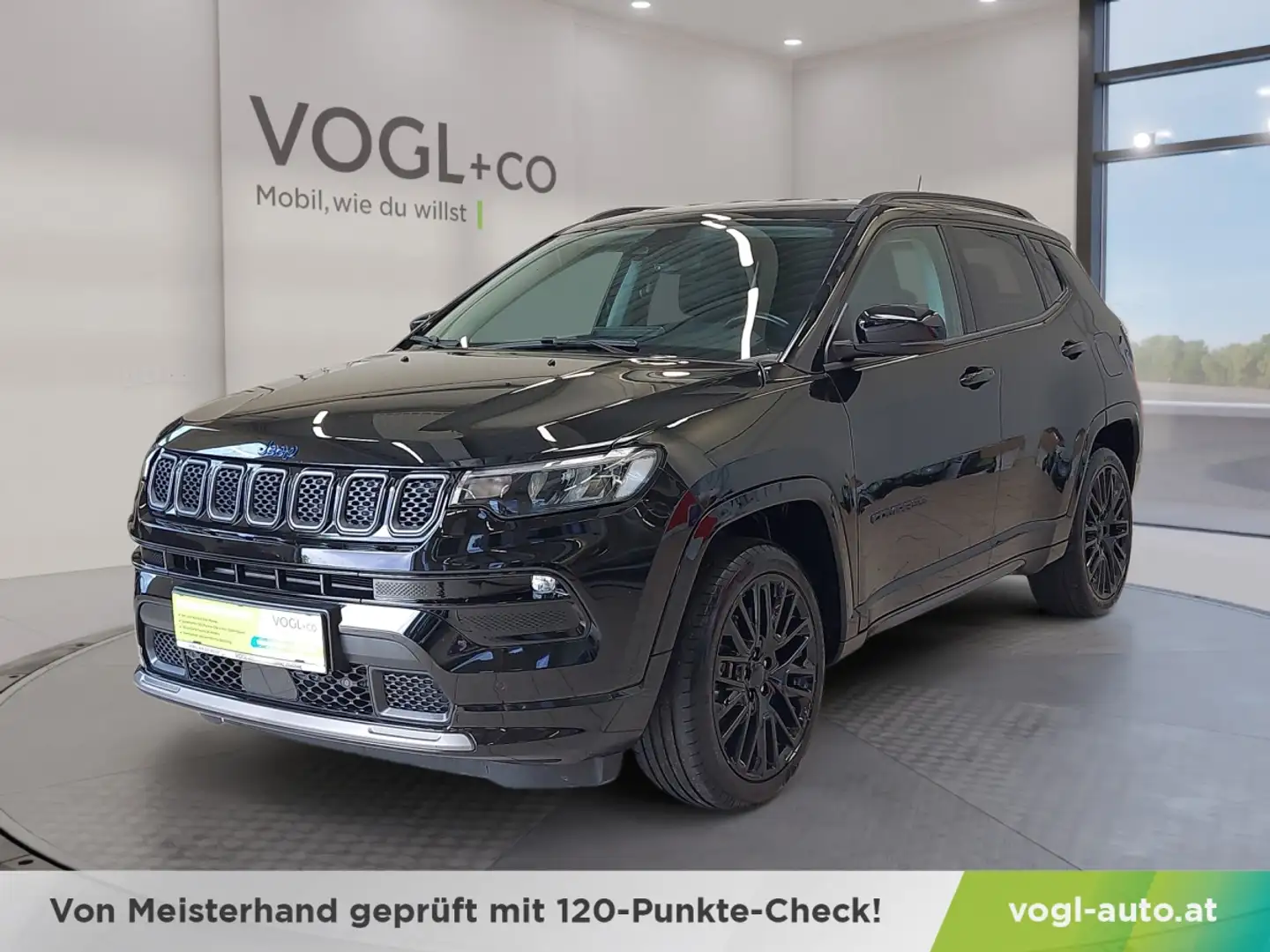 Jeep Compass 1.3 PHEV S 240PS AT 4xe Schwarz - 1