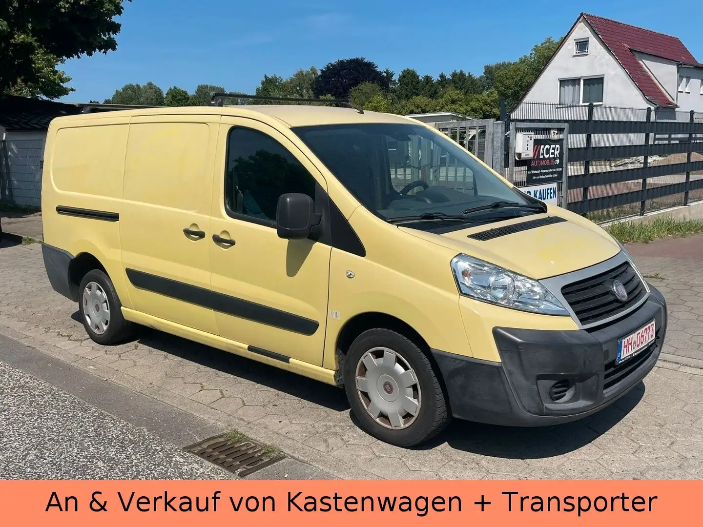 Fiat Scudo 12 L2H1 - TÜV NEU - SORTIMO - 1.HAND Sárga - 1