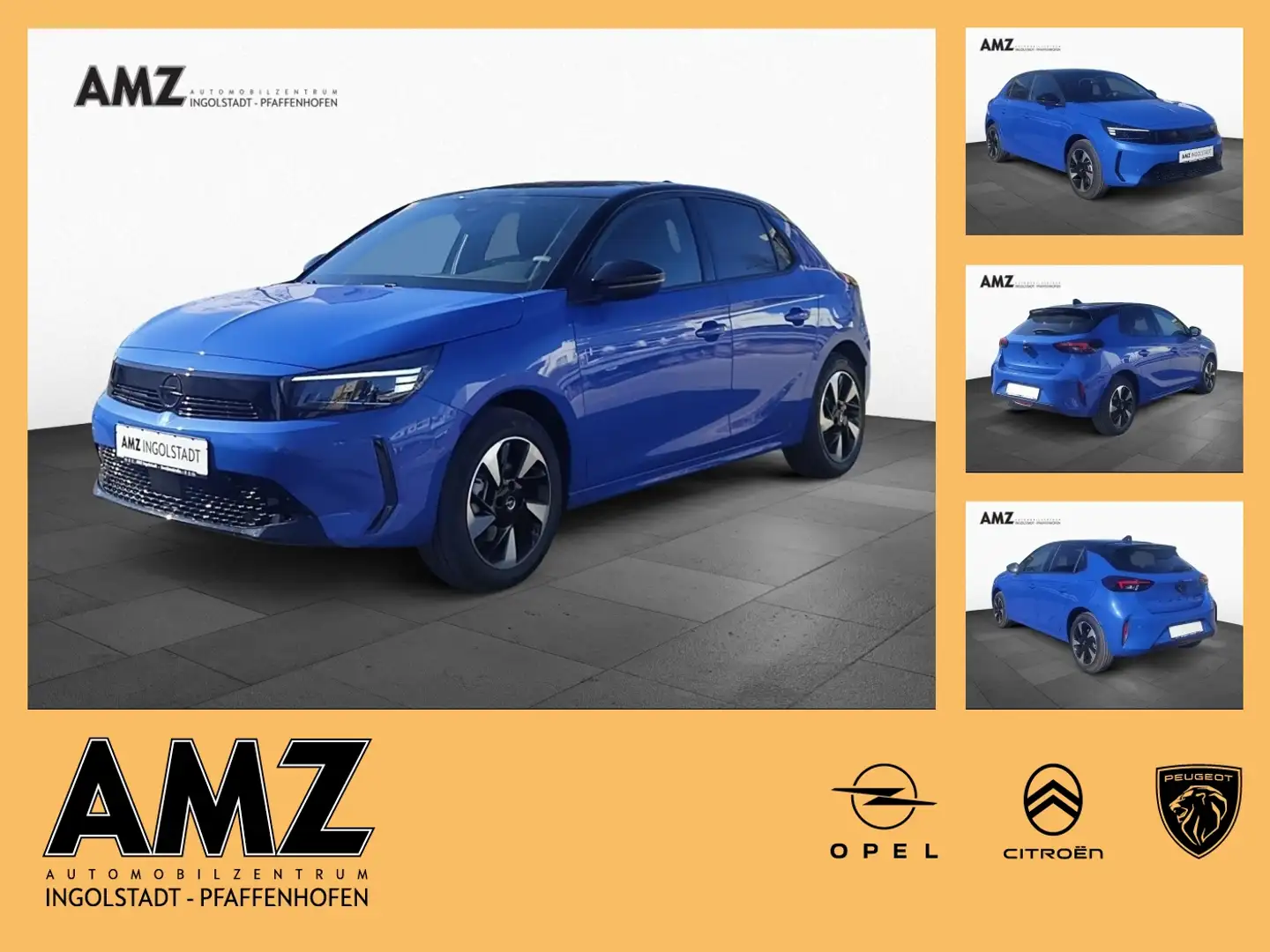 Opel Corsa e Long Range GS-Line NAVI KAM Klimaauto. Blau - 1