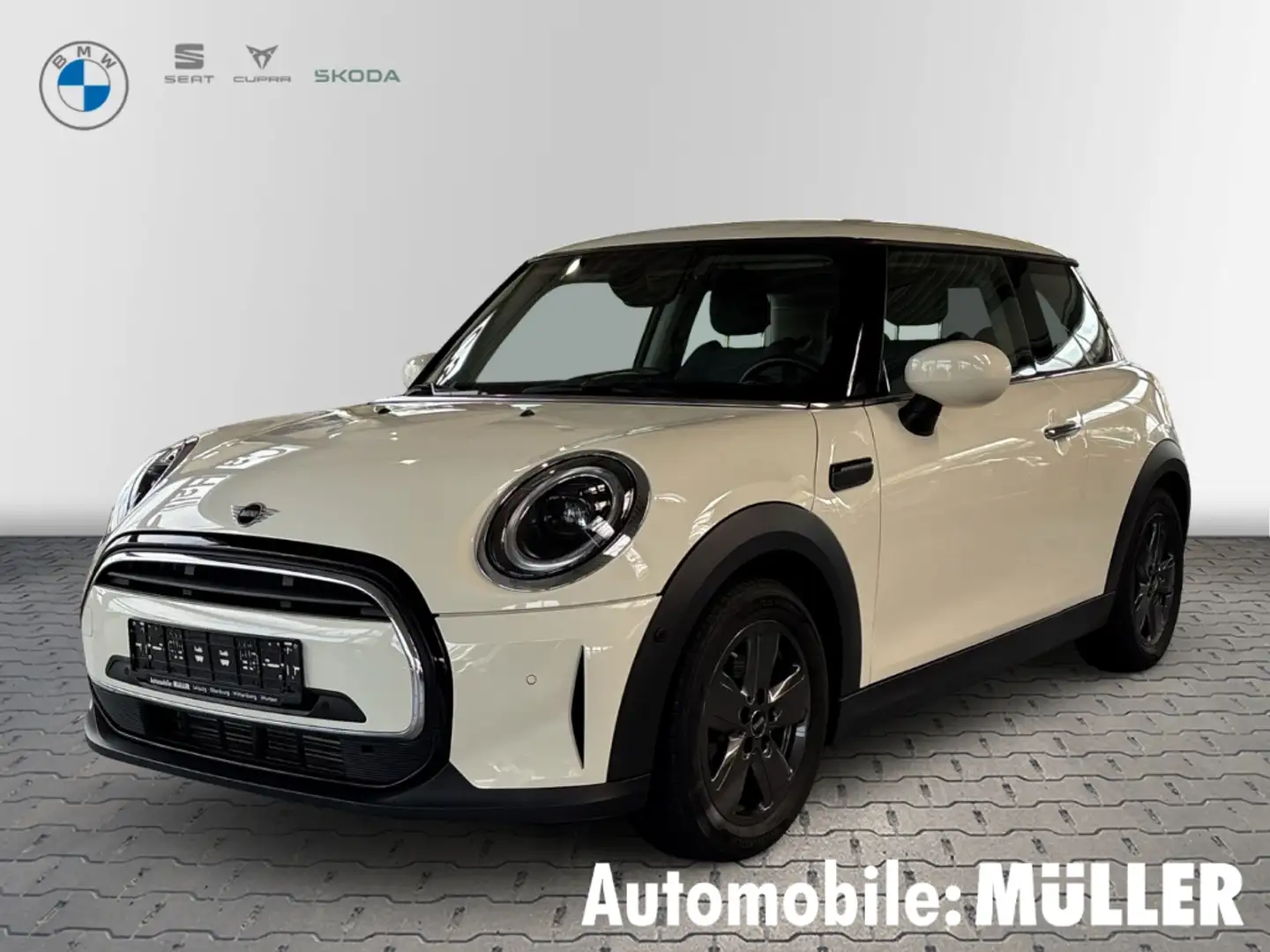 MINI Cooper classic Trim 1.5 Leder LED Fahrerprofil Ambientebe Blanc - 1