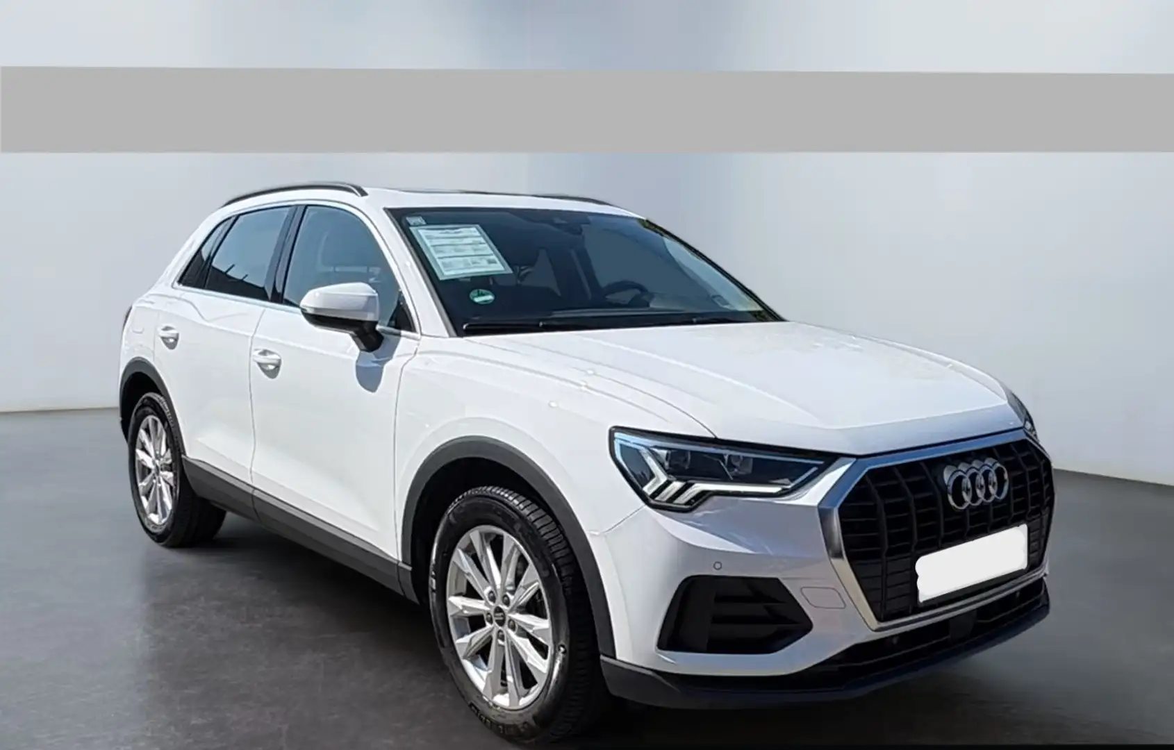 Audi Q3 35 TDI 150 ch S tronic 7 Advanced Blanc - 1