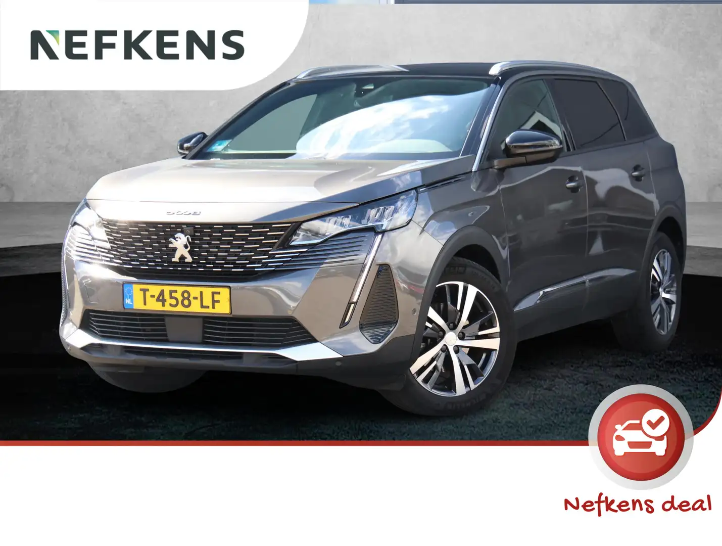 Peugeot 5008 130pk Allure | 1ste eigenaar | Trekhaak | Electris Grijs - 1