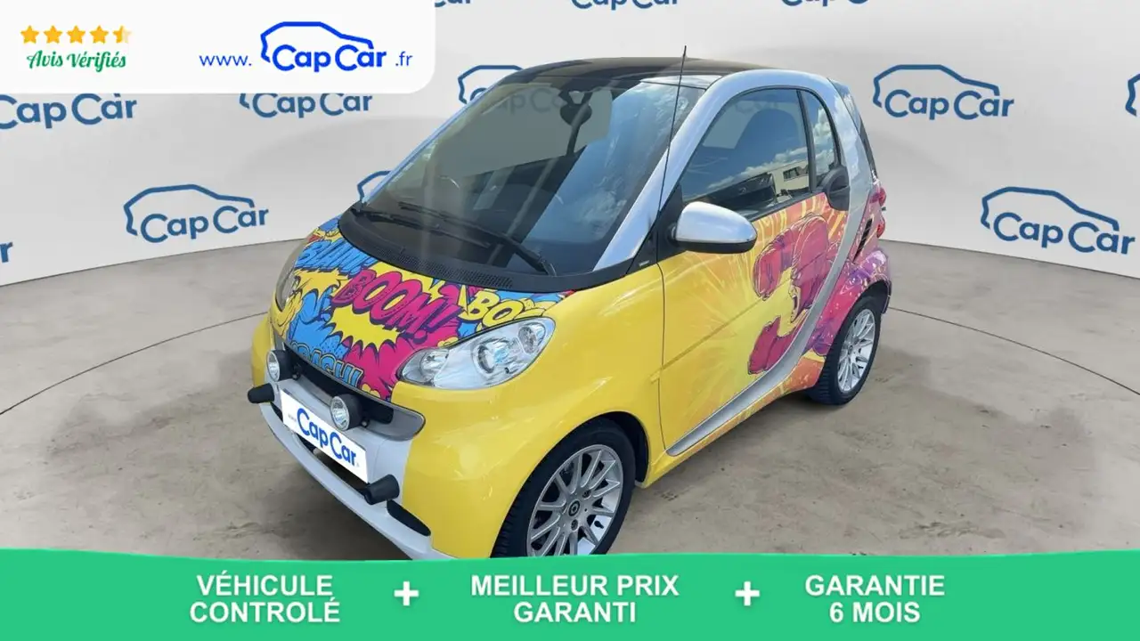Smart forTwo 451 1.0 71 BVA6 Mhd - Automatique