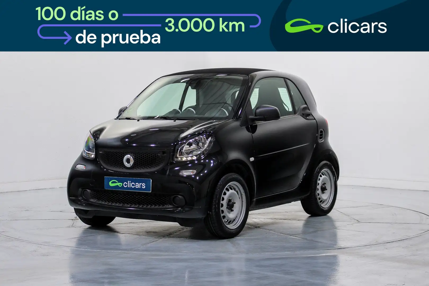 smart forTwo Cabrio 52 Negro - 1
