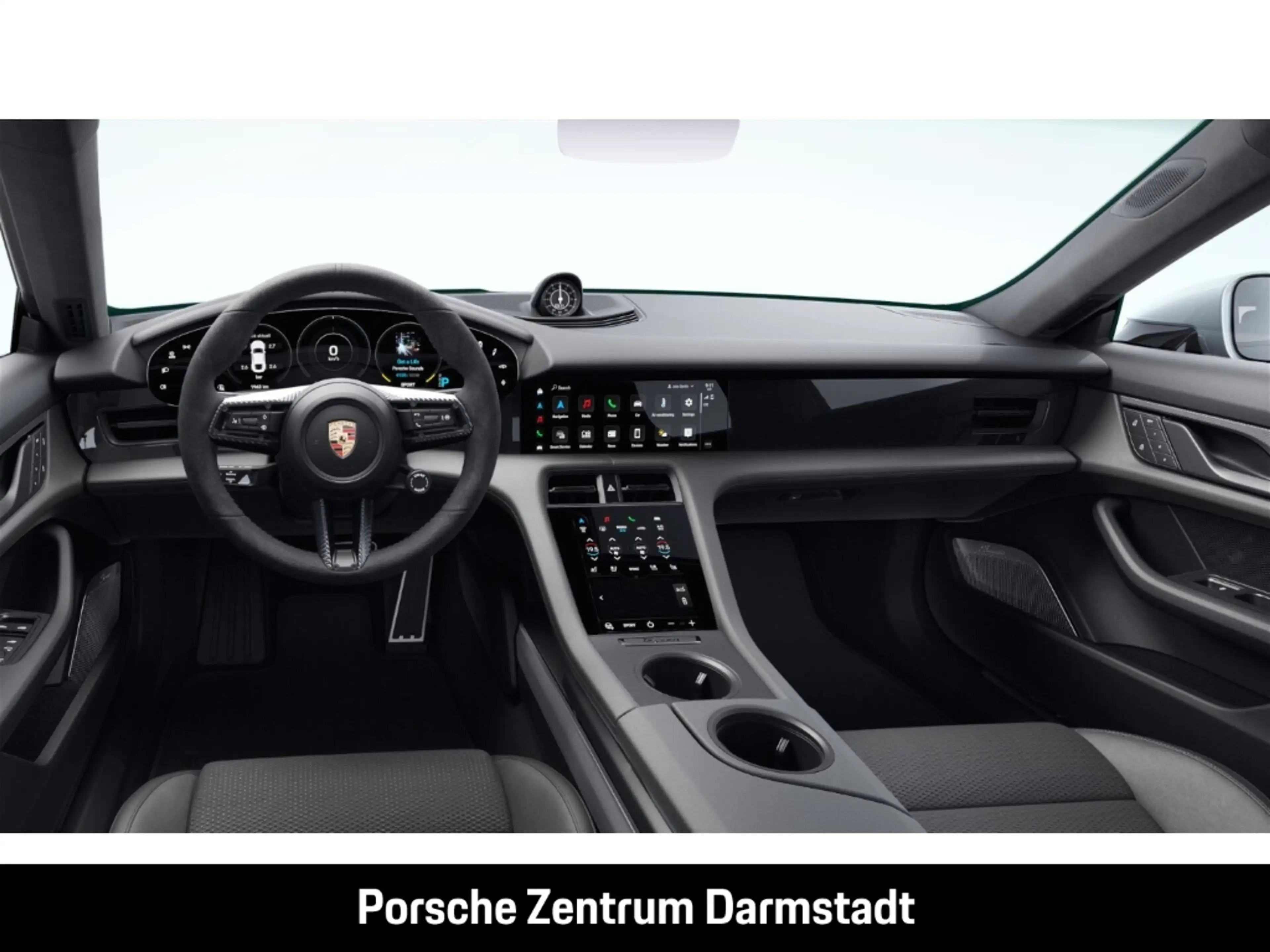 Porsche Taycan Turbo S Burmester InnoDrive PCCB Head-Up — photo 6
