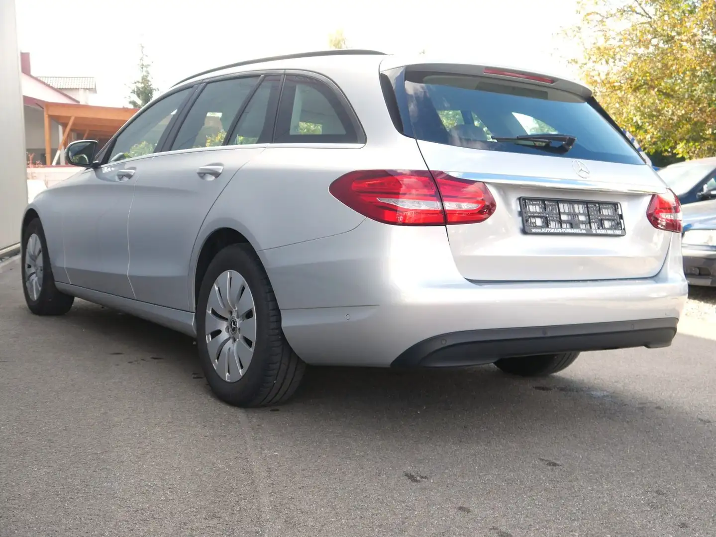 Mercedes-Benz C 200 T d G-Tronic Plus NAVI/LED/PDC/AHK Argento - 2