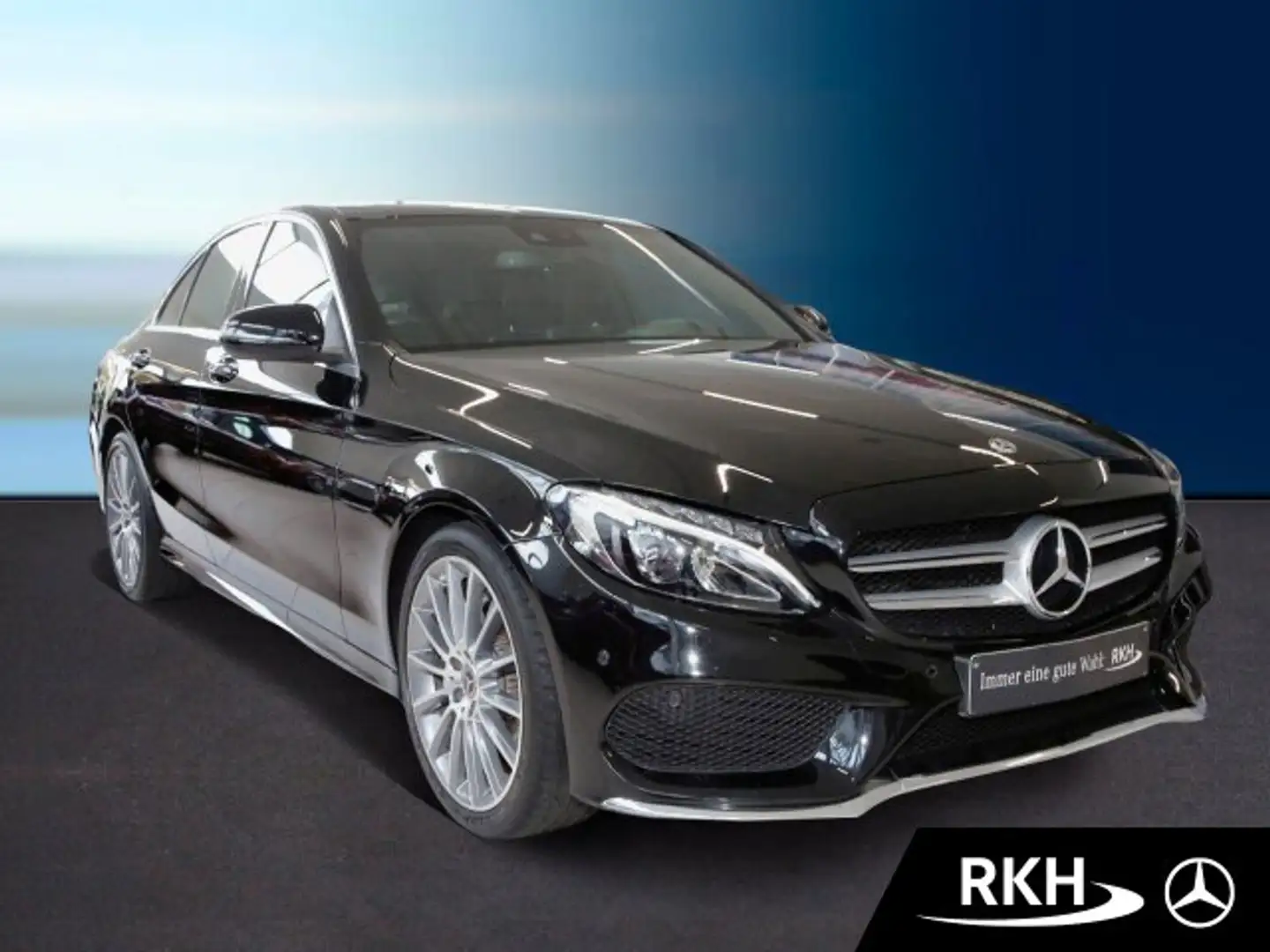 Mercedes-Benz C 200 C 200 AMG/Navi/PAN-SHD/SHZ/19"/Totw.-Ass./LED Schwarz - 2