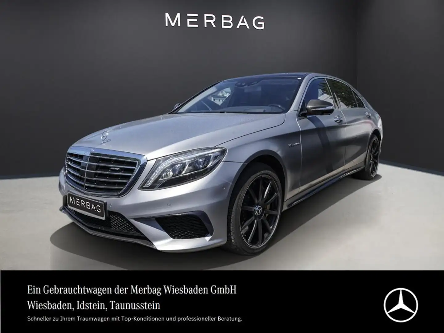 Mercedes-Benz S 63 AMG 4M L PANO EXECUTIVE MASSAGE FOND-ENT. Gris - 1