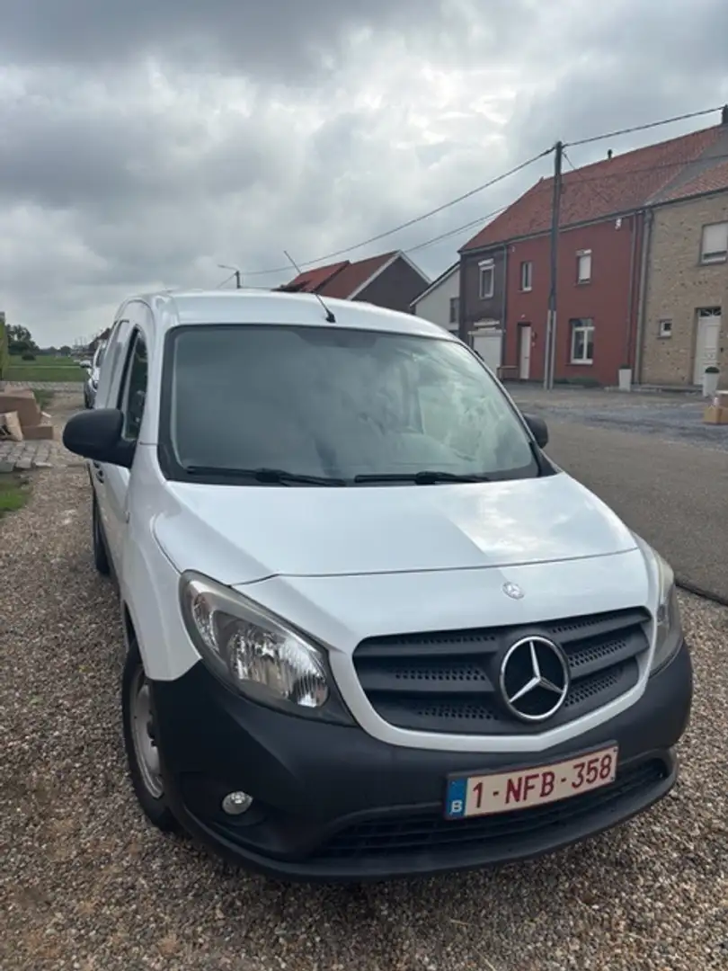 Mercedes-Benz Citan Citan 109 CDI Mixto BlueEFFICIENCY extralang Blanc - 2
