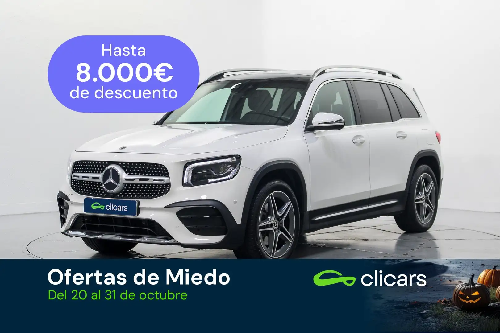 Mercedes-Benz GLB 200 200d 8G-DCT Blanc - 1