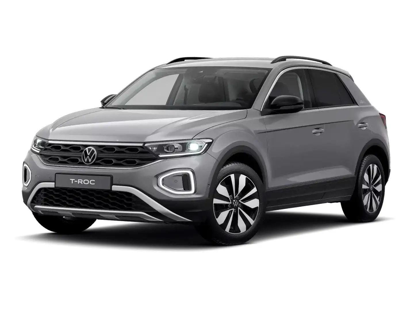 Volkswagen T-Roc 2.0 TDI Goal FariIQ, Navi, Sedili risc, Set invern Gris - 1