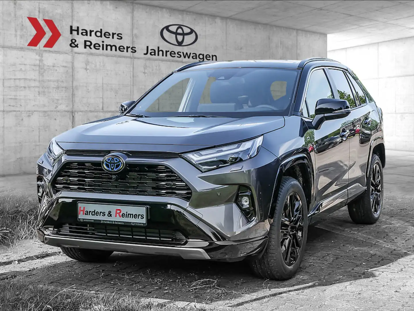 Toyota RAV 4 2.5 Hybrid Style SHZ NAVI ACC LED 360° Grau - 1