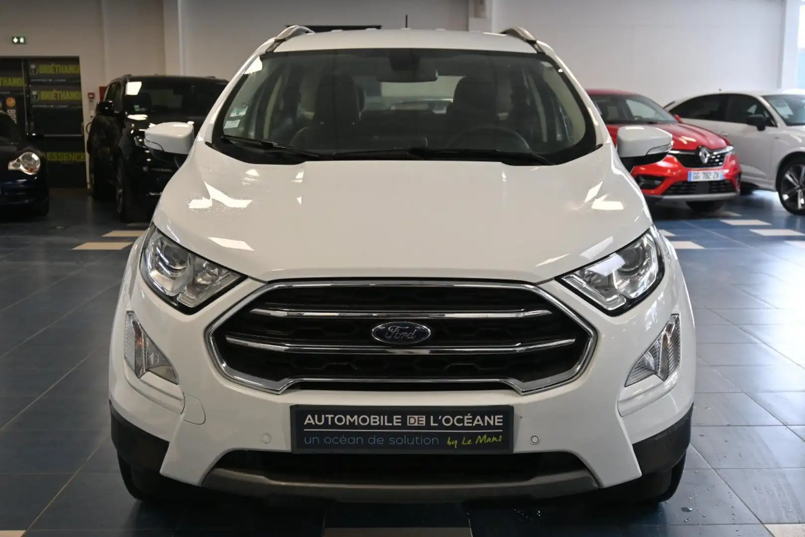 Ford EcoSport 1.0 EcoBoost 125ch S&S BVA6 Titanium Blanc - 2