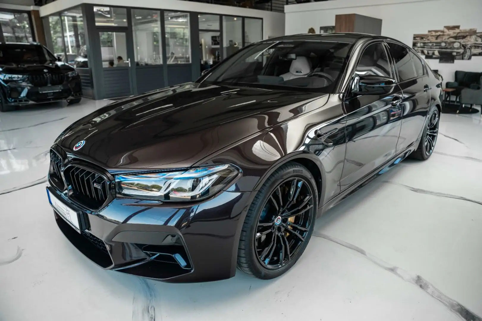BMW M5 Baureihe M5 Lim. Competition HUD/360°/ACC/TOP Fekete - 1