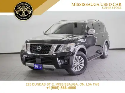 Black 2017 Nissan Armada SUV / Crossover Four-Wheel Drive Automatic