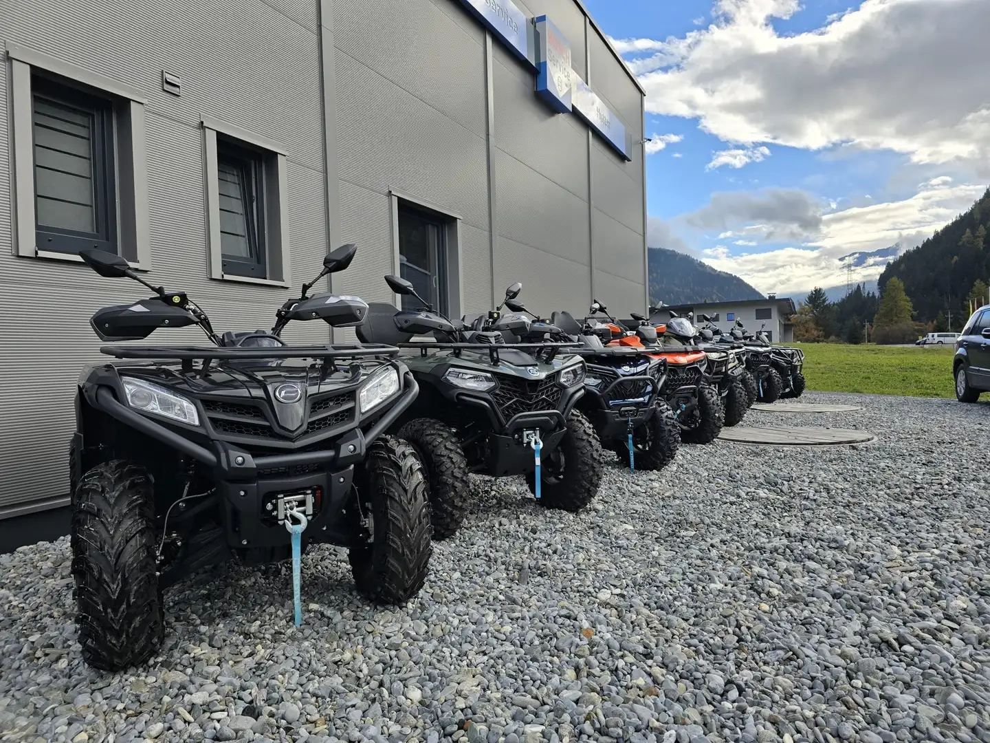 CFMOTO CForce 450 2 Jahre Garantie - ab € 99,--/Monat Black - 2