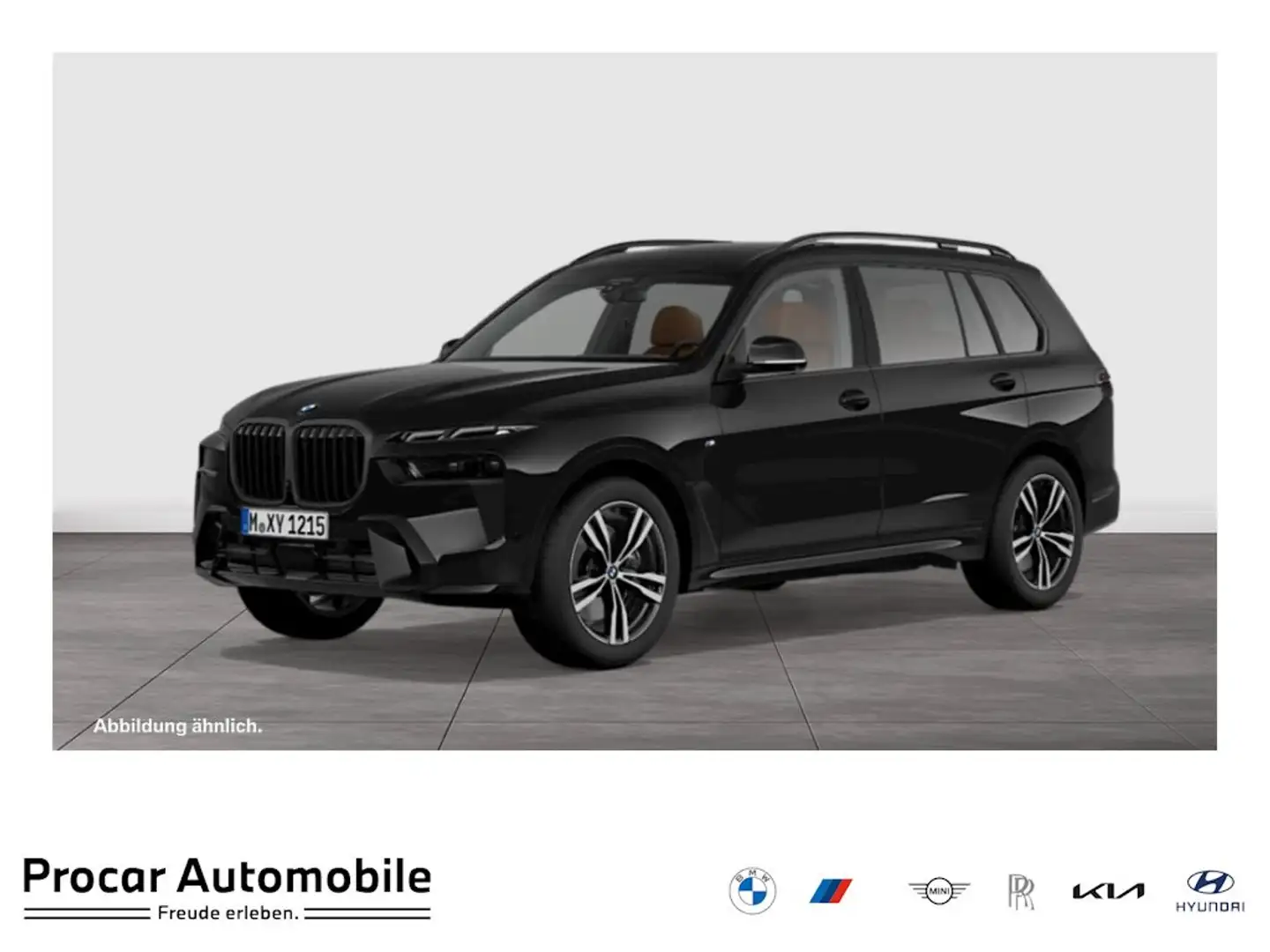 BMW X7 xDrive40d M Sport HUD PANO ACC AHK RFK NAVI Schwarz - 1