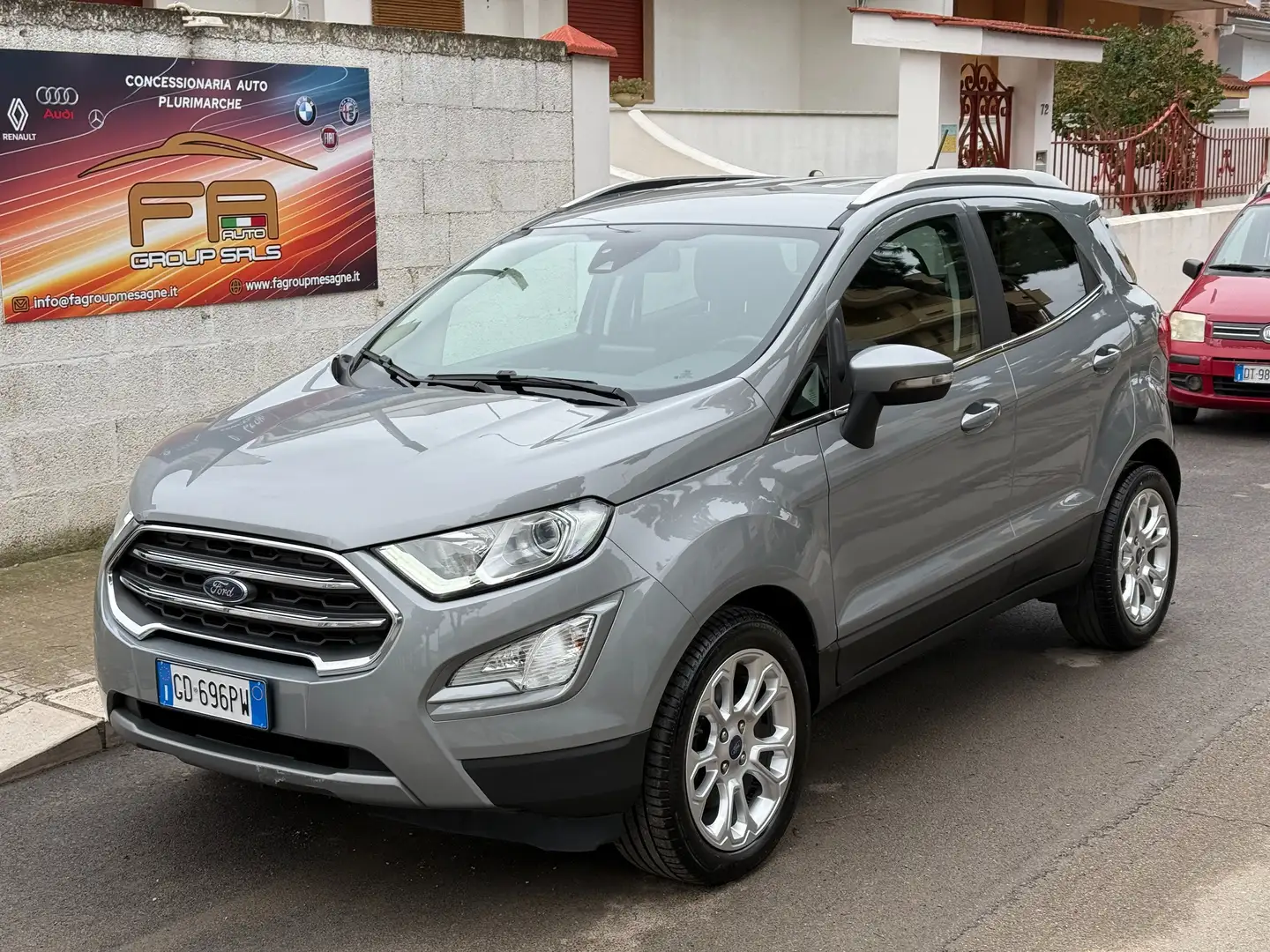 Ford EcoSport 1.5 Ecoblue Titanium LED PELLE Grigio - 1