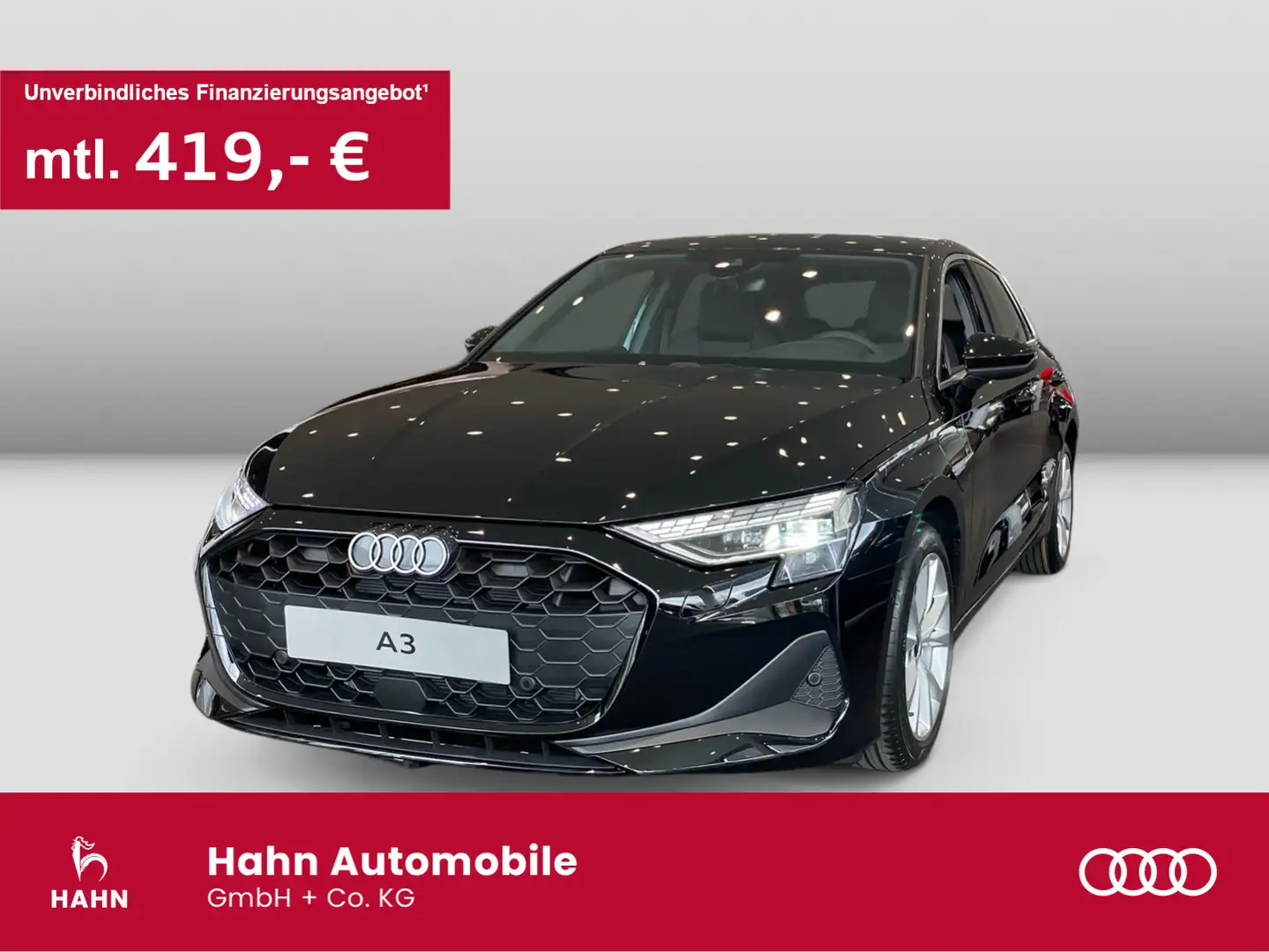 Audi A3 40 TFSI e 150KW Hybrid, LED, ACC Schwarz - 1