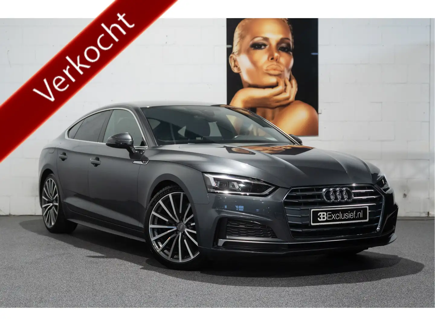 Audi A5 Sportback 35 TFSI Sport S-line edition Gris - 1
