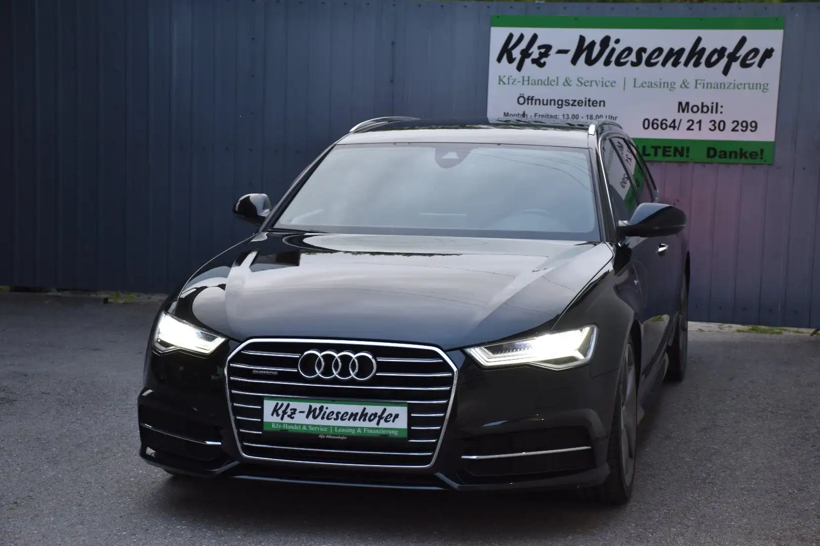 Audi A6 Avant s-line 3.0 TDI quattro / Service + Bremse Schwarz - 2