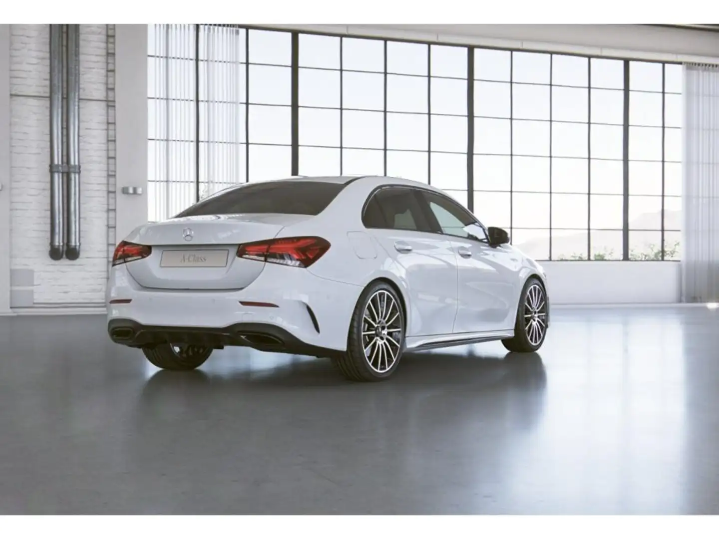 Mercedes-Benz A 250 e Limo AMG-Sport/Pano/Night/Cam/Ambi/SHZ Bianco - 2