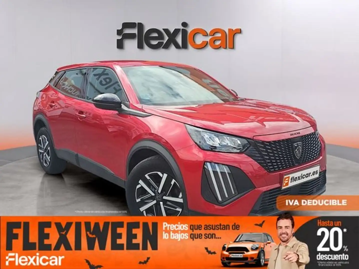 Peugeot 2008 1.2 PureTech S&S Active 100 Rojo - 1