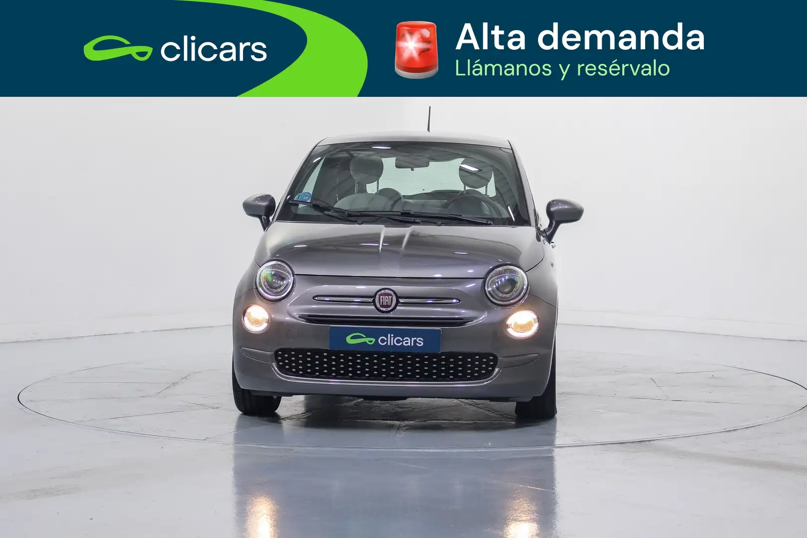 Fiat 500 1.0 Hybrid Dolcevita 52kW Gris - 2