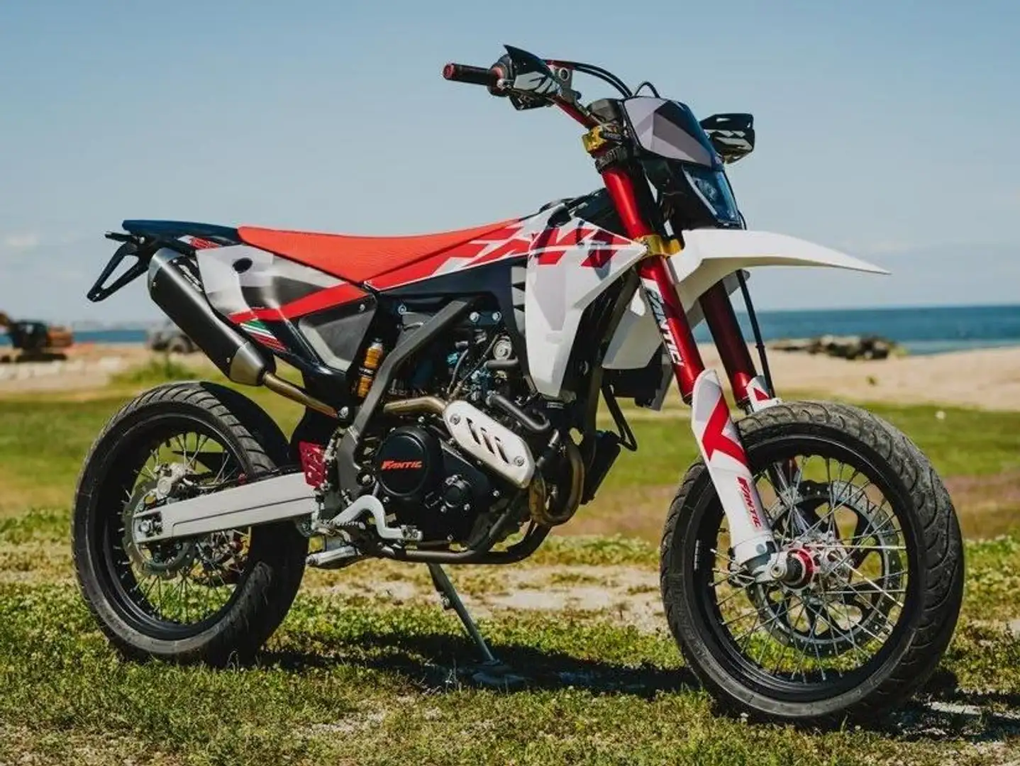 Fantic 125M XMF 125 Motard Competition MY26, Supermoto Blanco - 2