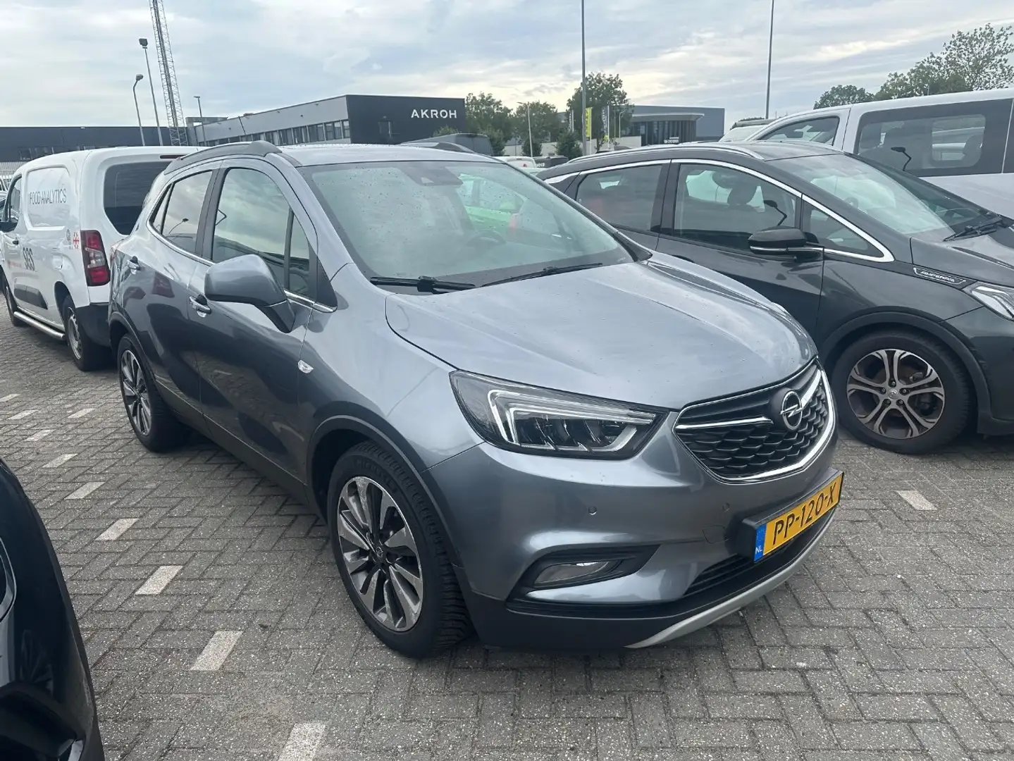 Opel Mokka X 1.4 Turbo Innovation | Achteruitrijcamera | Apple Gris - 2