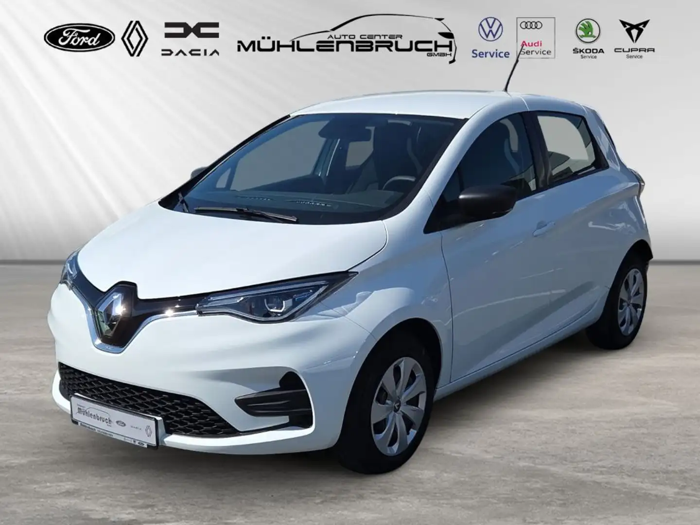 Renault ZOE (mit Batterie) Z.E. 50 LIFE Wit - 1