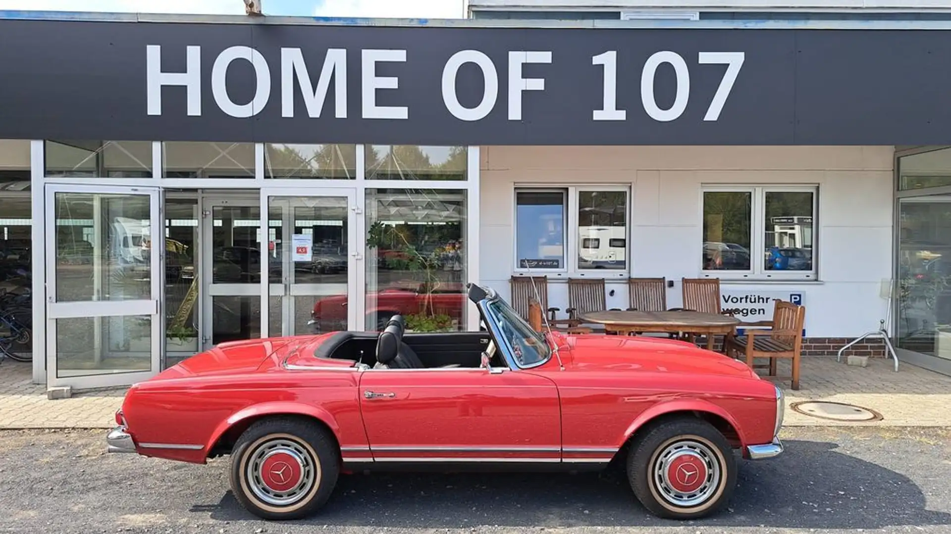 Mercedes-Benz 280 SL Pagode w113, VOLLRESTAURIERT Rot - 1