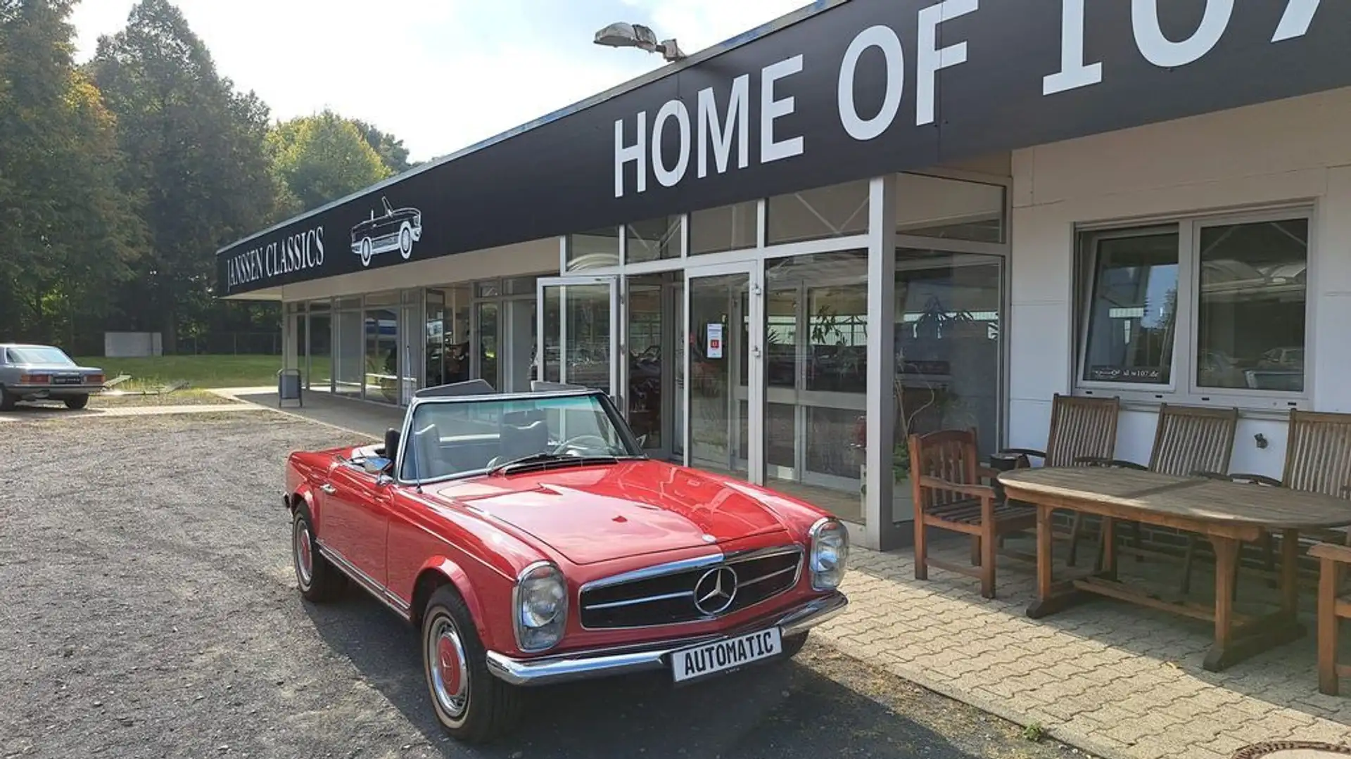 Mercedes-Benz 280 SL Pagode w113, VOLLRESTAURIERT Rot - 2