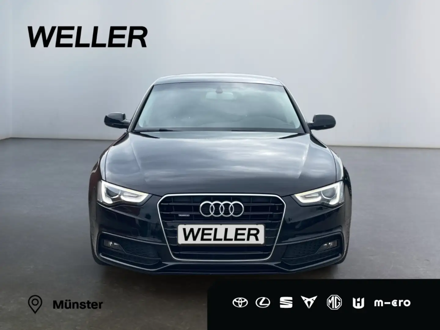 Audi A5 2.0 TDI Sportback qu S tronic *S line*Navi*BT* Schwarz - 2