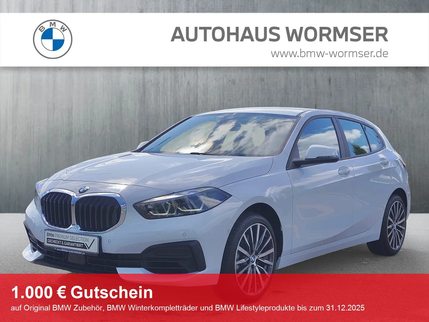 BMW 120 i Hatch Advantage Head-Up HK HiFi DAB LED Weiß - 1