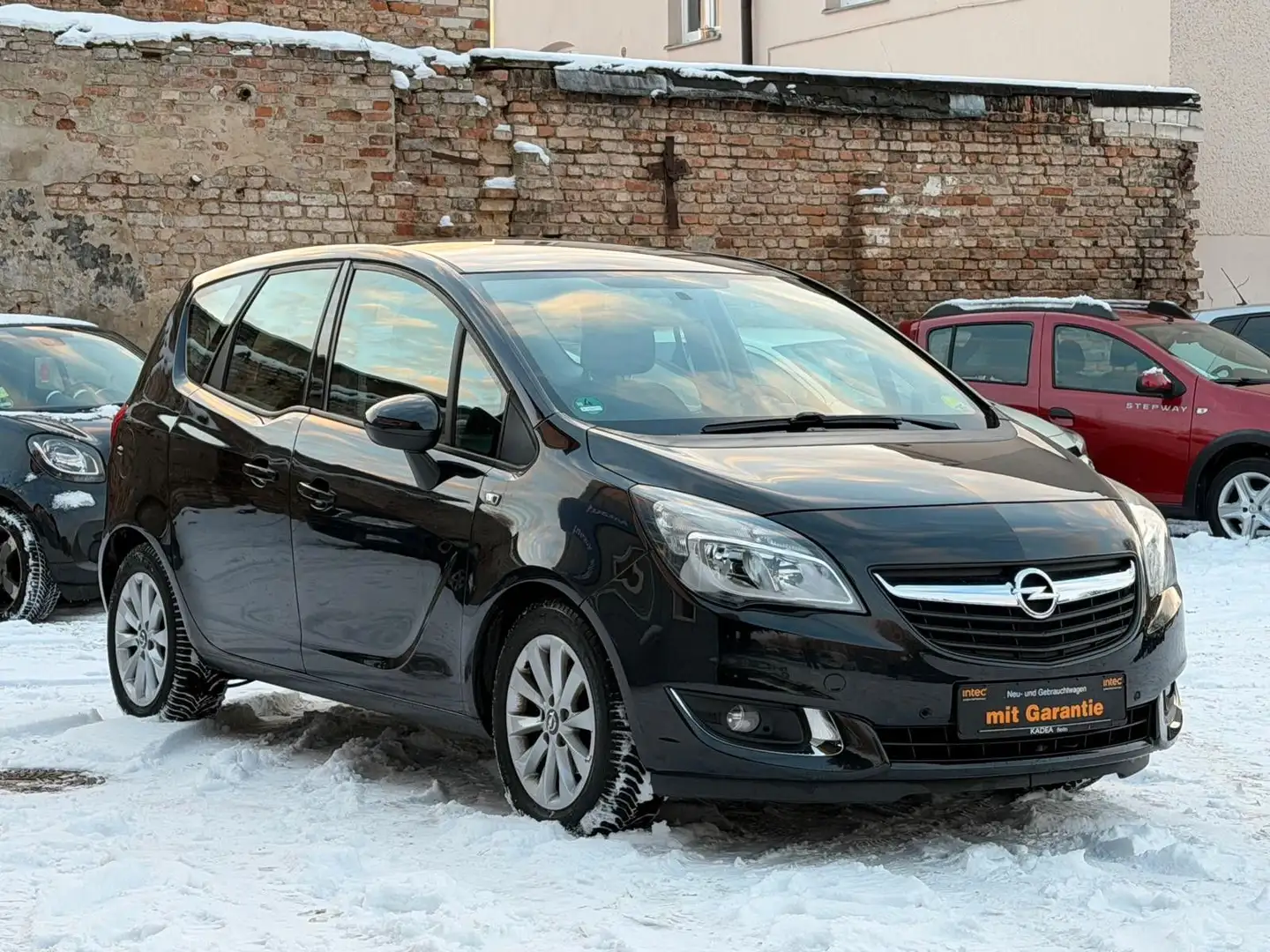 Opel Meriva B 1.4 Turbo Style*1.Hand*TÜV neu*PDC* Noir - 1