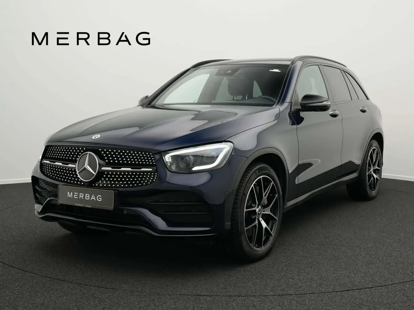 Mercedes-Benz GLC 400 GLC 400 d 4M AMG-Line Multi+Pano+Night+Memo+360 Bleu - 1