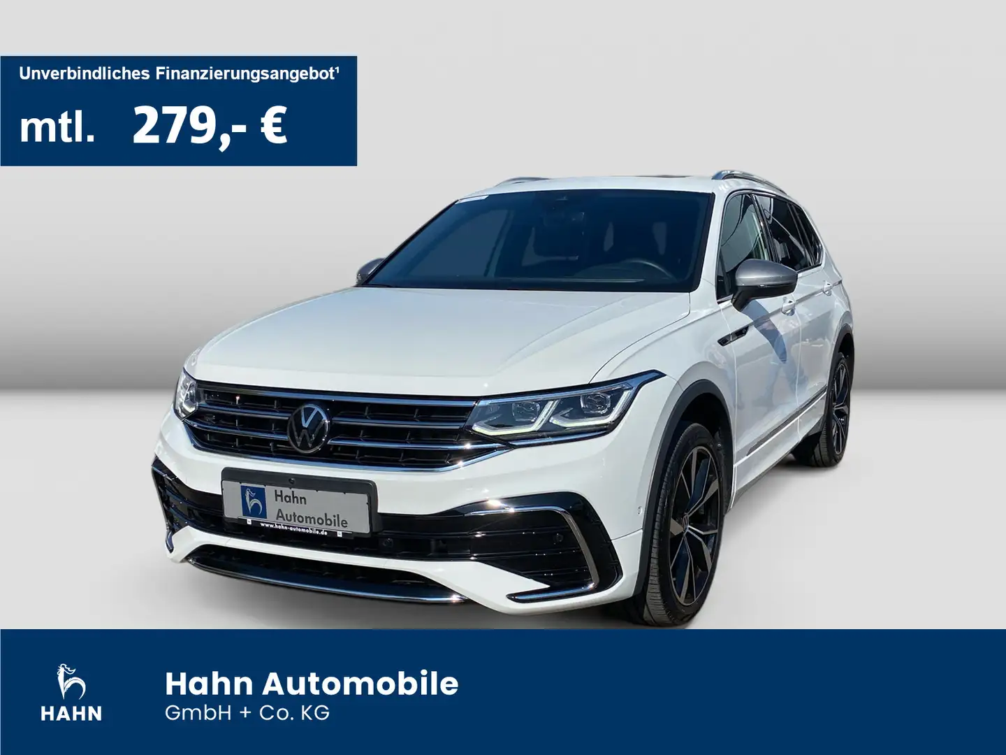 Volkswagen Tiguan Allspace 2.0TSI DSG 4Mo R-Line Matrix DCC Blanc - 1