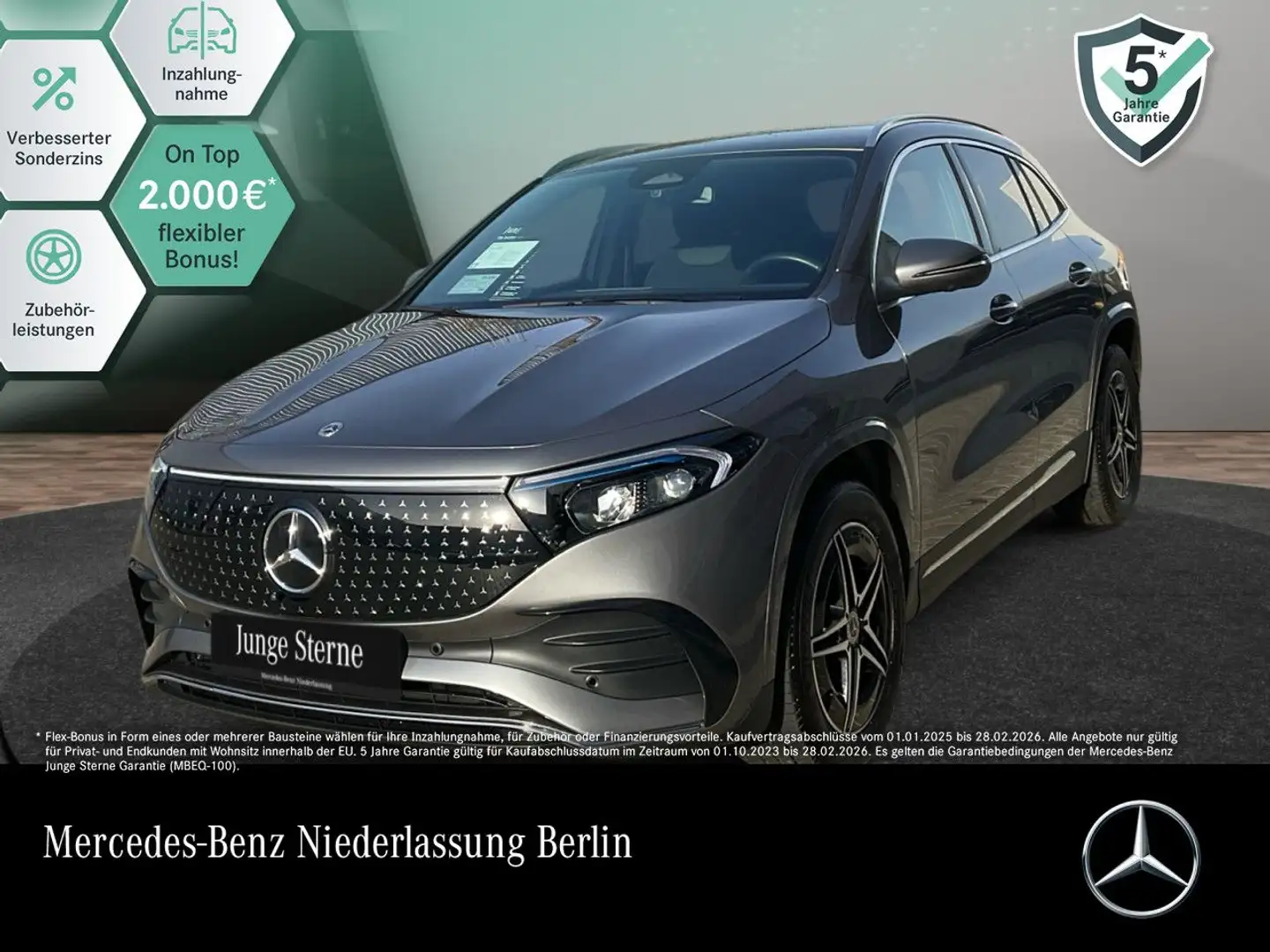 Mercedes-Benz EQA 250 AMG+ADVANCED+360+SPUR Gris - 1