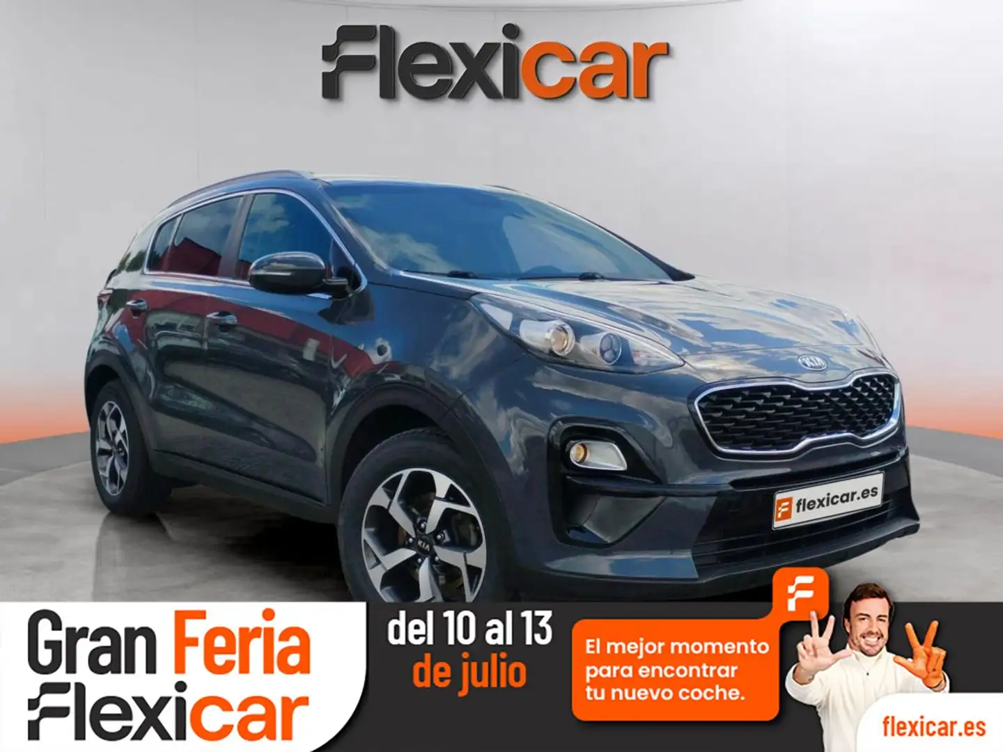 Kia Sportage 1.6 CRDi Drive 4x2 115 Gris - 1
